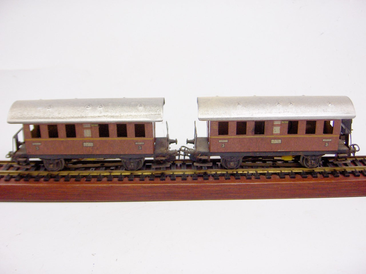 Ancien Wagon Märklin HO (1/87) Tout Métal - Réf 327 - Boîte D'origine